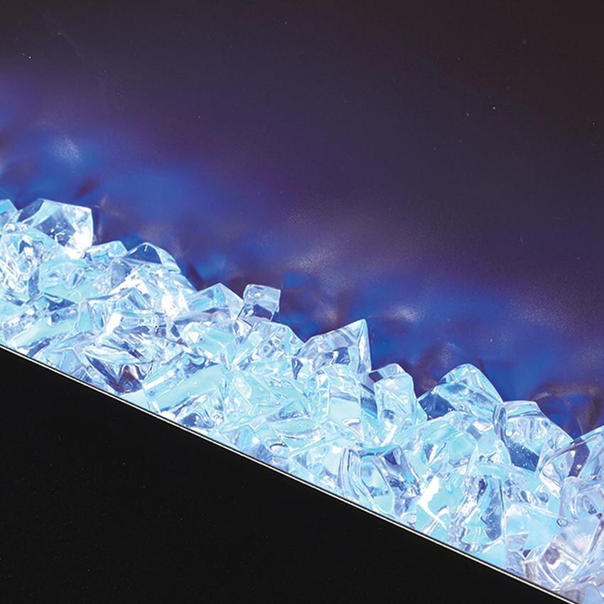 Napoleon NEFVC38H 38-Inch Allure Vertical Wall Mount Electric Fireplace - Blue Ember Bed thumbnail