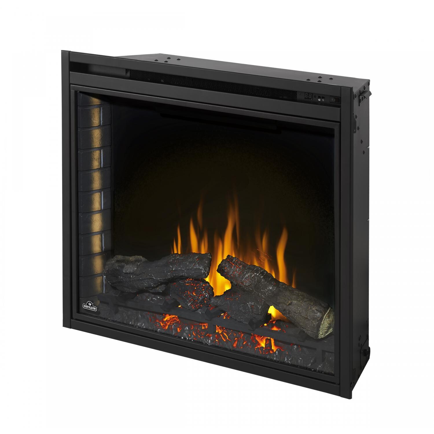 Napoleon NEFB33H 33-Inch Ascent Electric Firebox - Angled View thumbnail