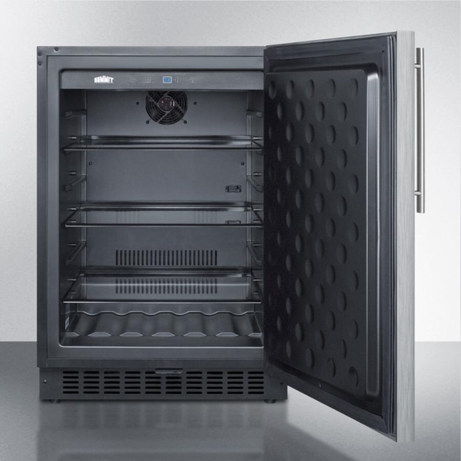 Summit 24-Inch 4.6 Cu. Ft. Outdoor Compact Refrigerator - Open View thumbnail