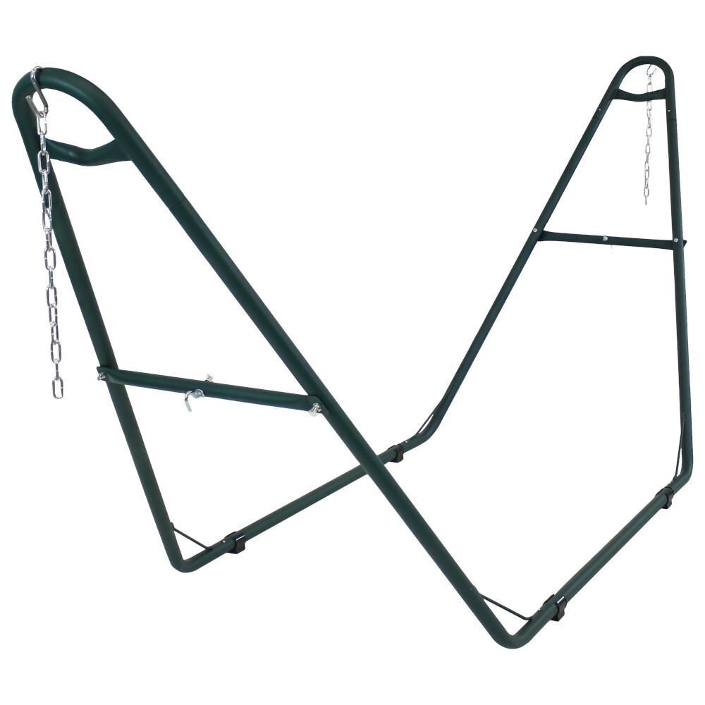 Ultimate Patio Steel Universal Multi-Use Hammock Stand - Green