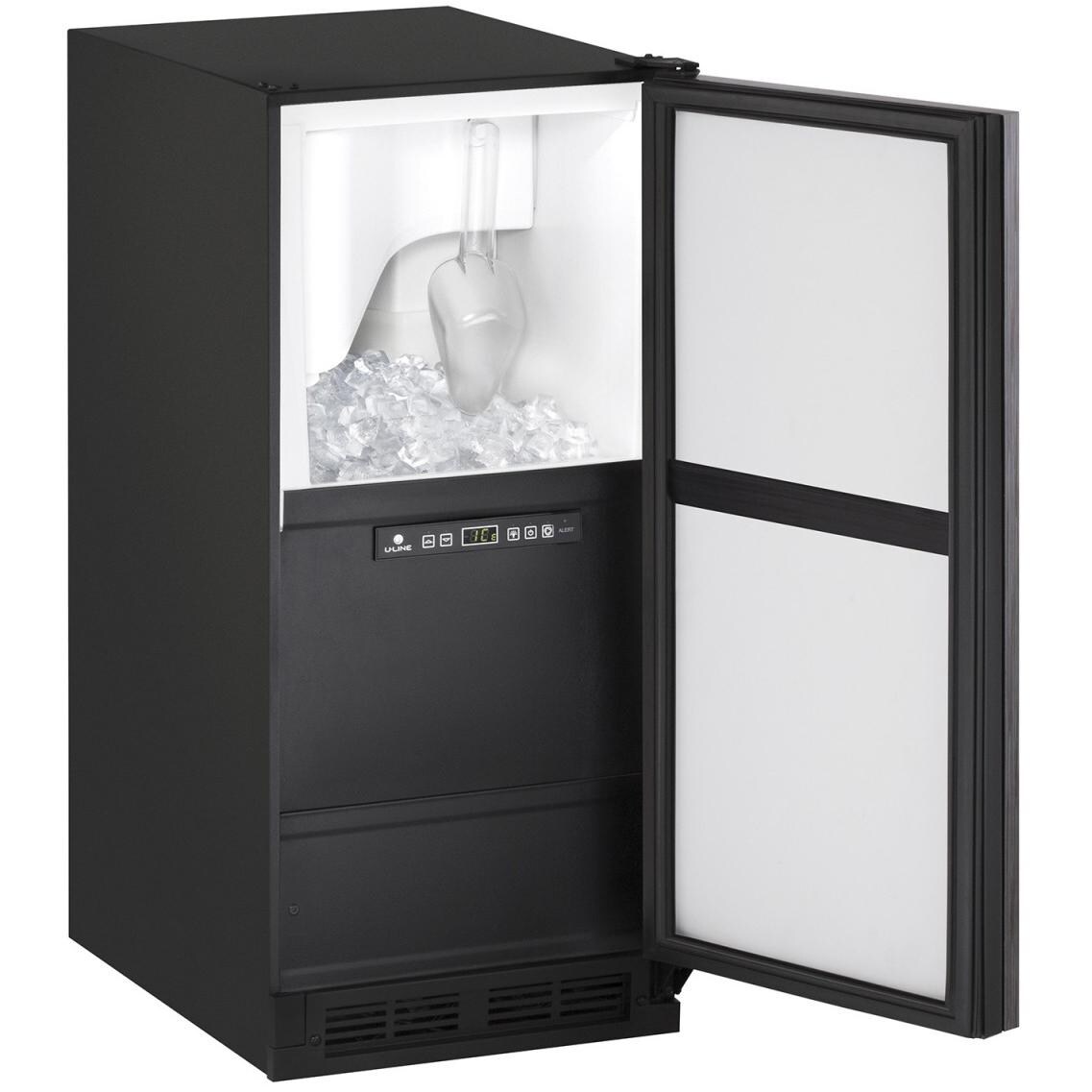 U-Line 1000 Series 15-Inch 60 Lb. Built-In Ice Maker With Gravity Drain - Panel Ready - U-CLR1215INT-00B image