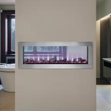Napoleon Stainless Steel Trim Kit for CLEARion See-Through Built-In Electric Fireplace - NEFBD50H-SS-DTRM image