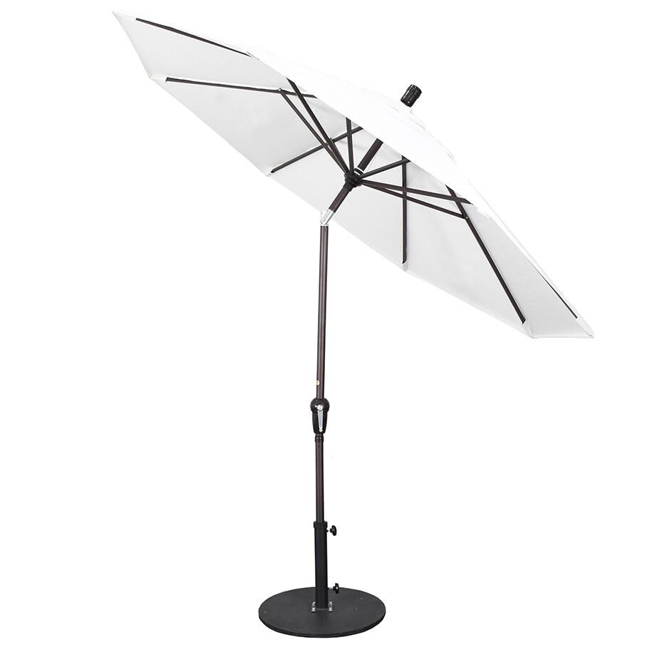 California Umbrella Sunset Series 9 Ft Octagonal Aluminum Auto Tilt Patio Umbrella W/ Crank Lift - Tilted (Base Not Included) thumbnail