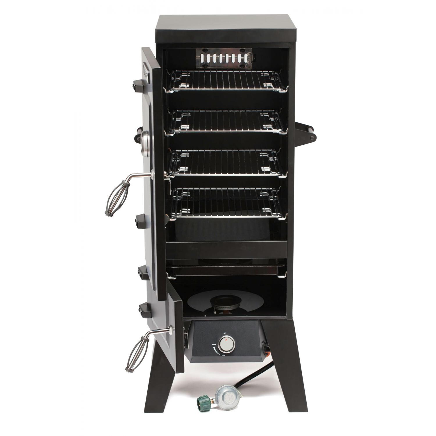 Cuisinart 36-Inch Vertical Propane Smoker - Open thumbnail