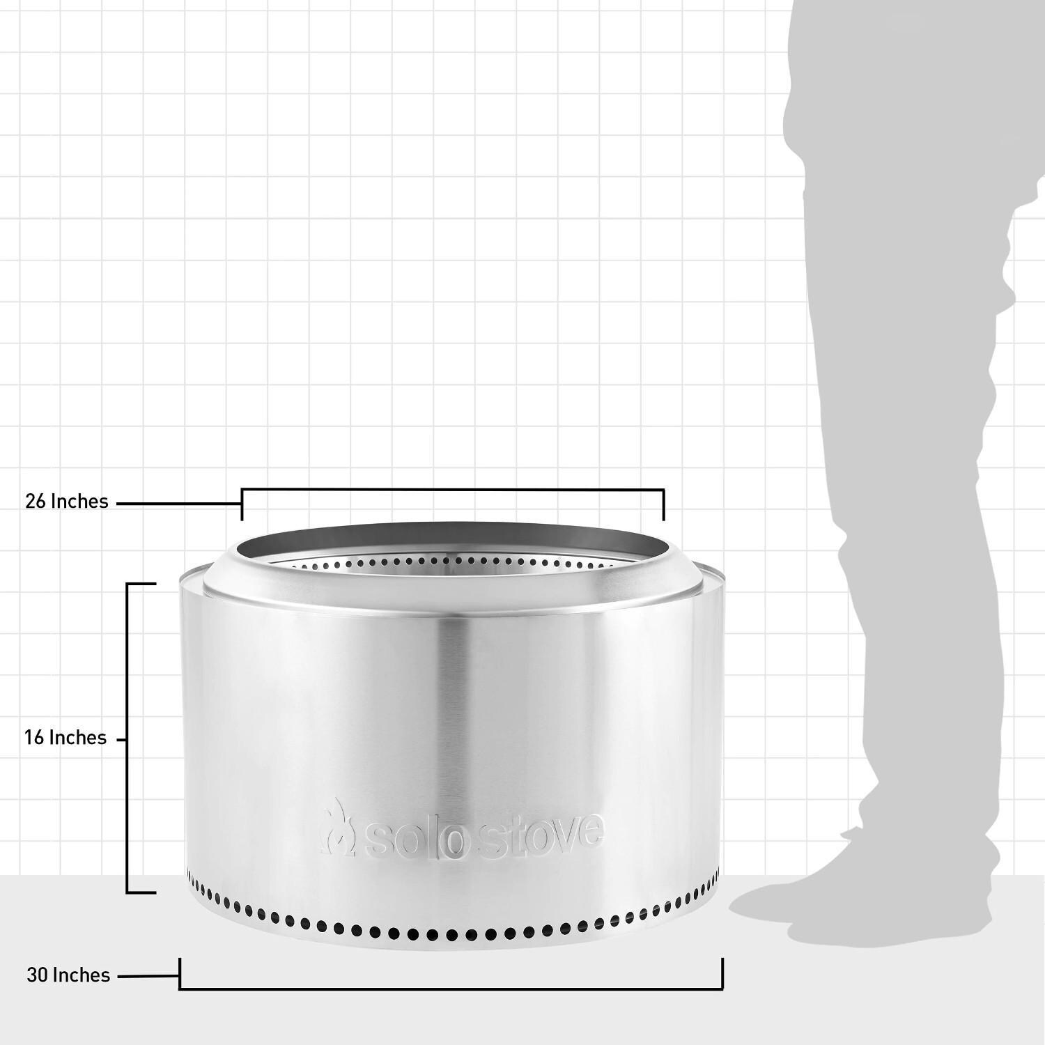 Solo Stove - SSYUK - Yukon Fire Pit - For Scale thumbnail