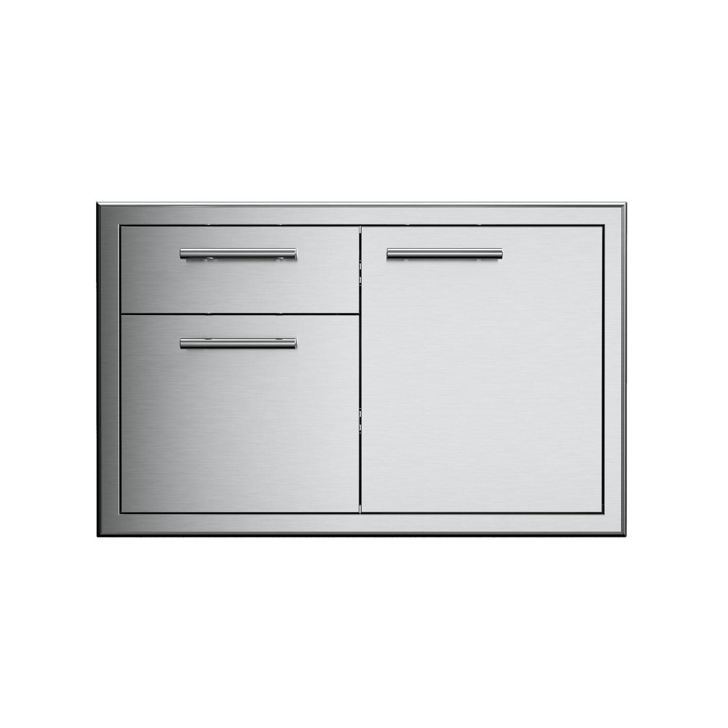 XO Pro-Grade 36-Inch Outdoor 304 Stainless Steel Access Door & Drawer Combo - XOG36COMBO