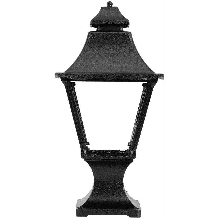 American Gas Lamp Works GL1900 Cast Aluminum Manual Ignition Natural Gas Light With Open Flame Burner And Pedestal Mount thumbnail
