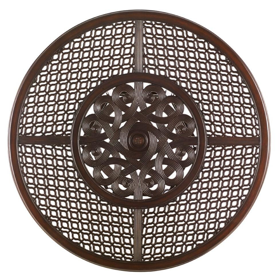 Tommy Bahama 3235-875 Black Sands Aluminum Patio 54 Inch Dining Table w/ Cast Aluminum Top - Cast Aluminum Top thumbnail