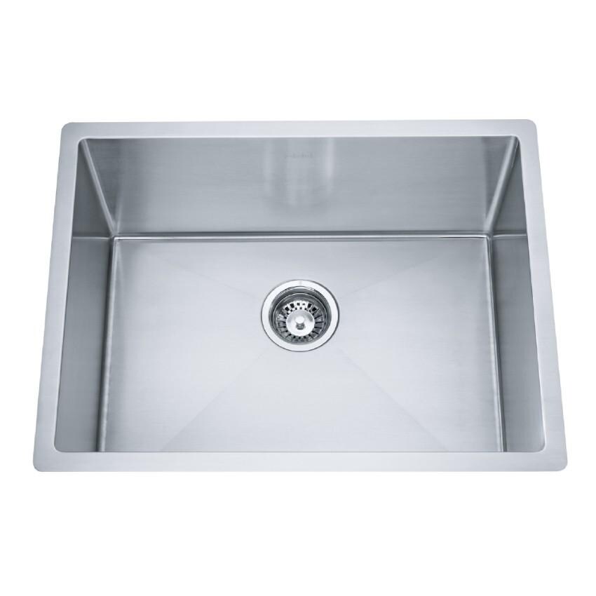 Franke ODX110-2310-316 Outdoor Undermount Single Bowl Outdoor Sink - White Background thumbnail