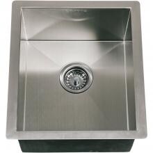 Coyote 16 X 18 Outdoor Rated Drop In Stainless Steel Sink With Drain Plug - C1SINK1618 image