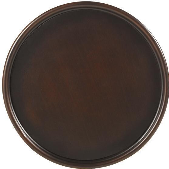 Tommy Bahama 3170-954 Island Estate Lanai Wicker Patio Tray End Table w/ Removable Tray - Removable Tray Top thumbnail