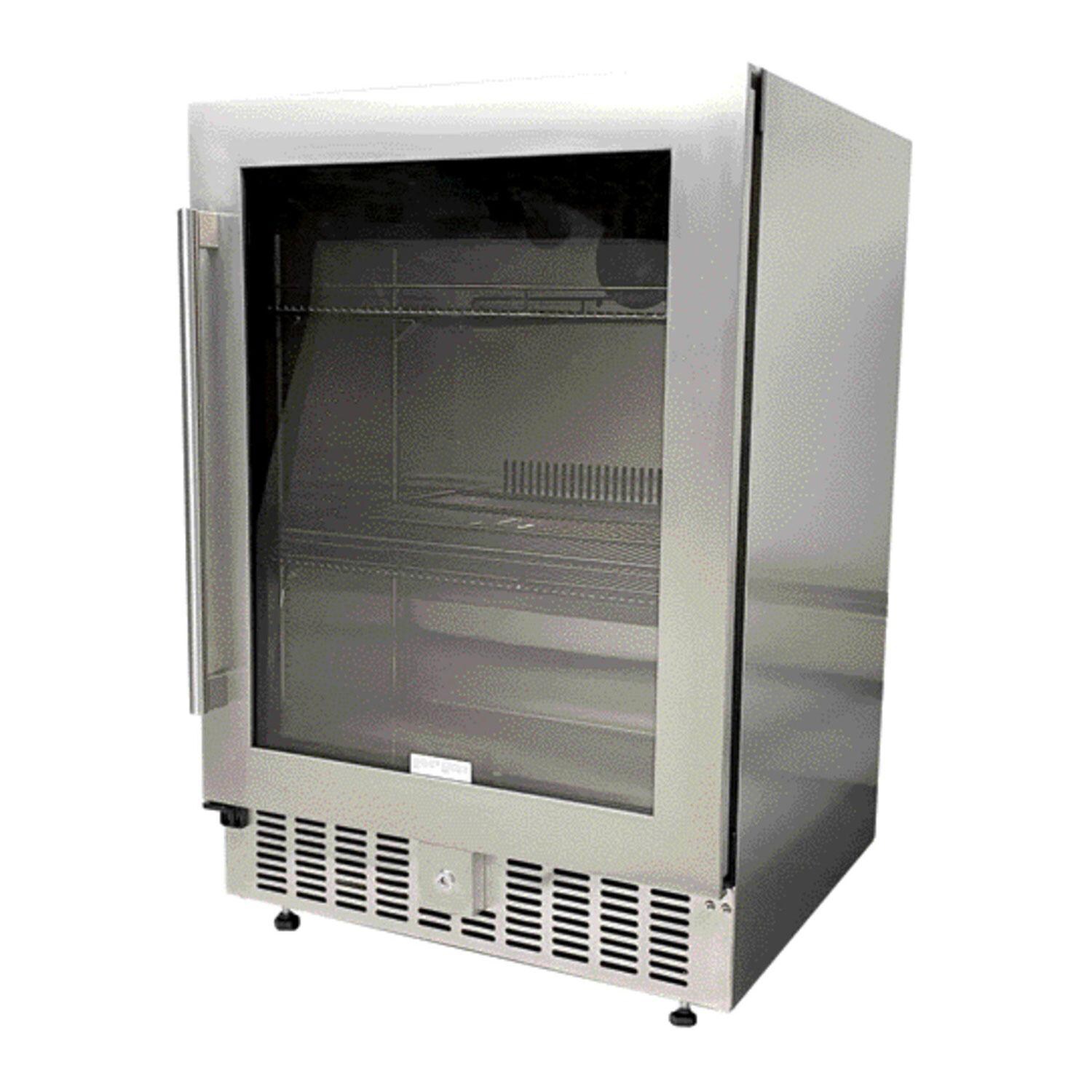 ProFire PFFRIG24 23-in 4.61 Cu.Ft. Built-In Refrigerator - Empty - White Background thumbnail