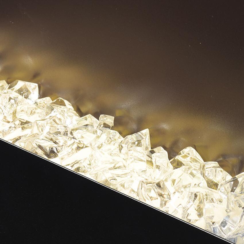 Napoleon NEFVC38H 38-Inch Allure Vertical Wall Mount Electric Fireplace - Yellow Ember Bed thumbnail