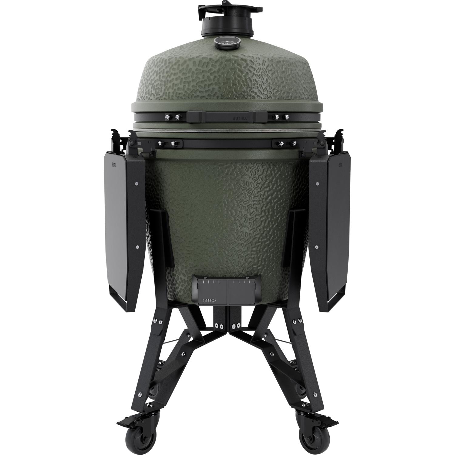 BSTRD.PRO BP301A-USA Large Complete Kamado Grill in Alpine Green - White Background thumbnail