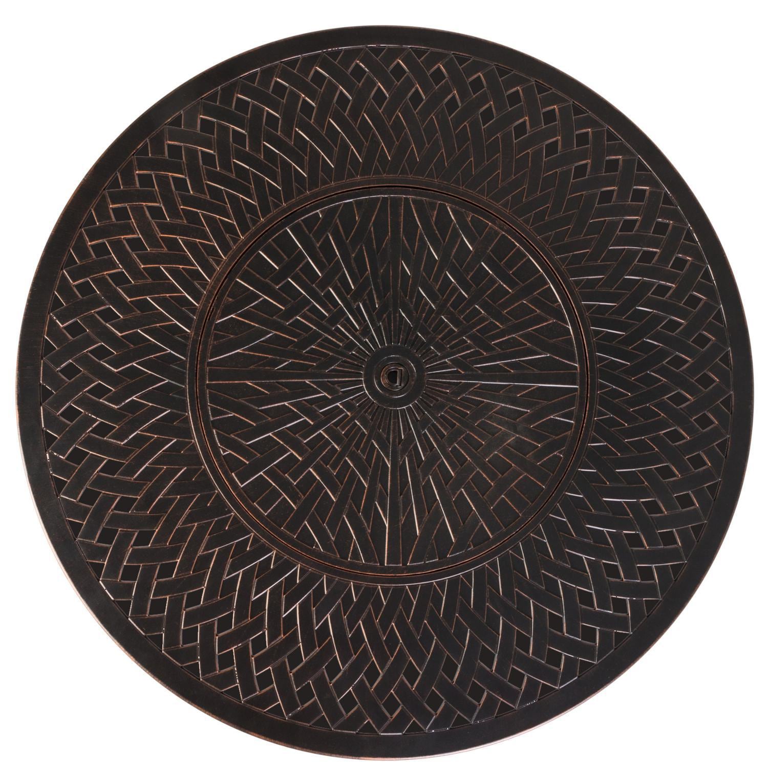Alora Modern 32-Inch 40K BTU Round Iron Propane Fire Pit (SAK29102) main image 0