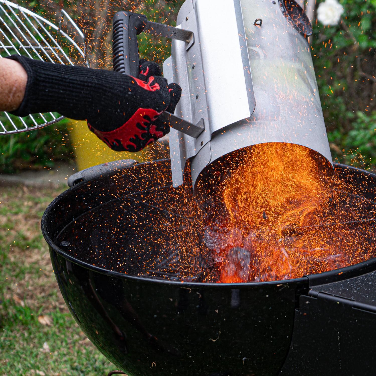 BBQ Dragon BBQD101 Chimney of Insanity XL - Charcoal Ready thumbnail