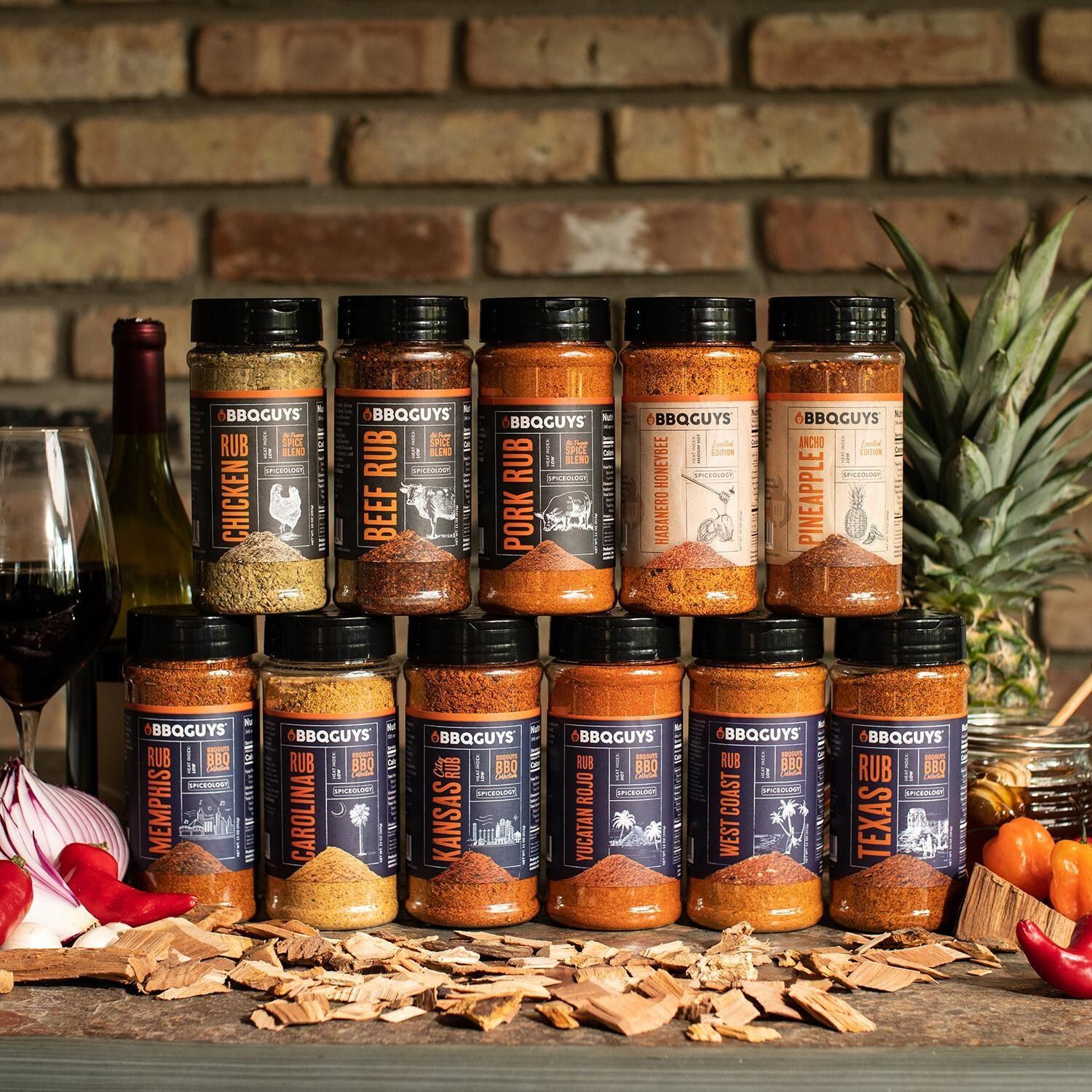 BBQGuys Signature x Spiceology Complete Collection Rub Variety Pack - Lifestyle thumbnail