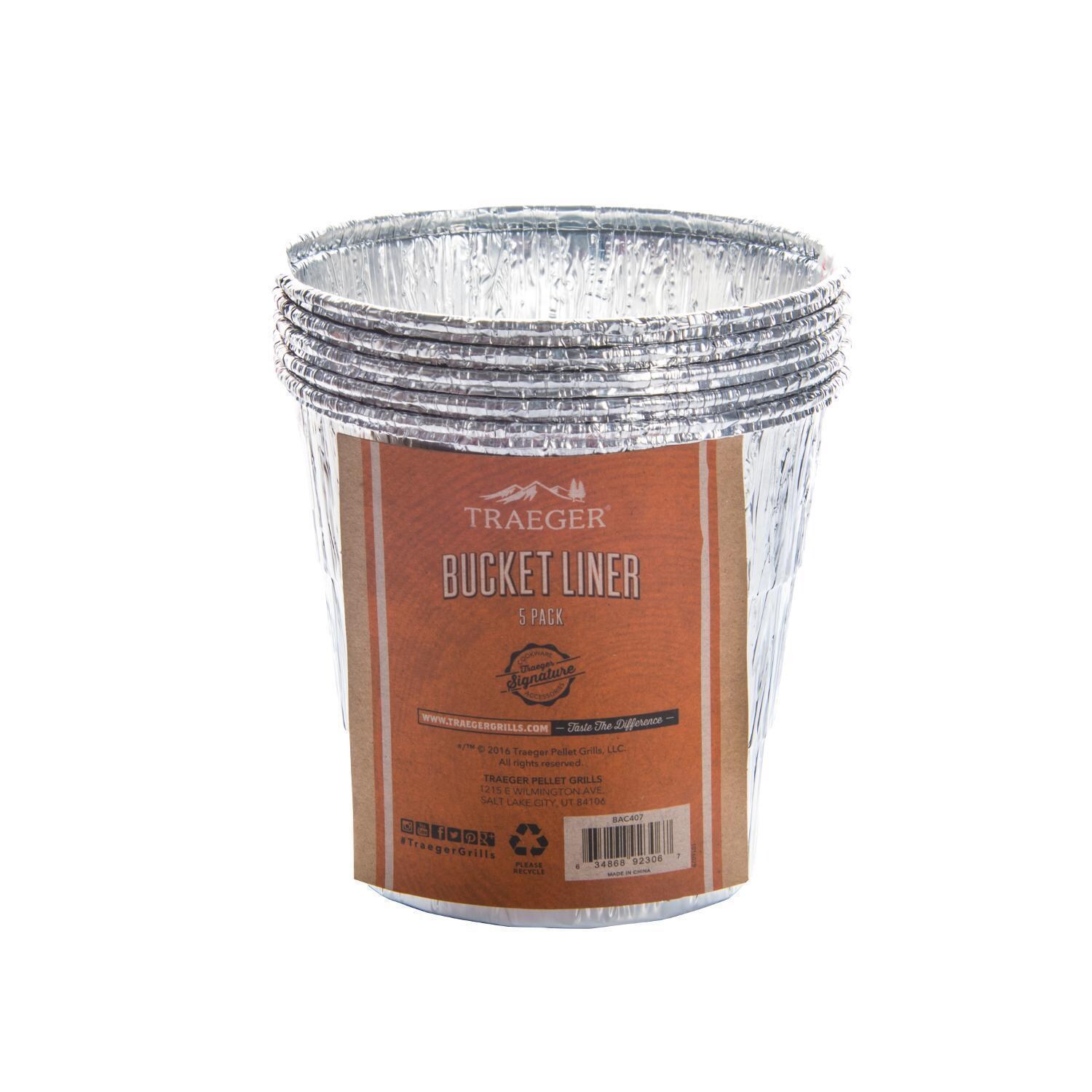 Jumpstart My Traegering Grilling Bundle - Traeger Bucket Liners - White Background thumbnail