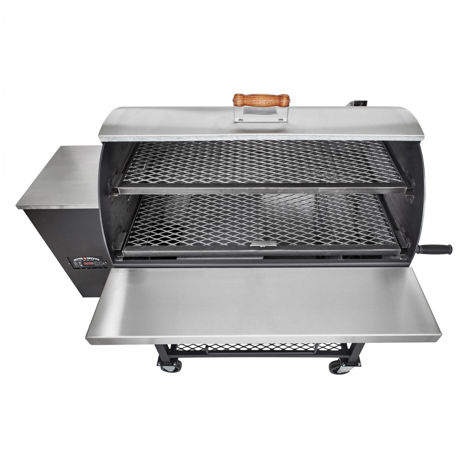 Pitts & Spitts P-MAV1250 Maverick 1250 Pellet Grill - Open Grates In thumbnail