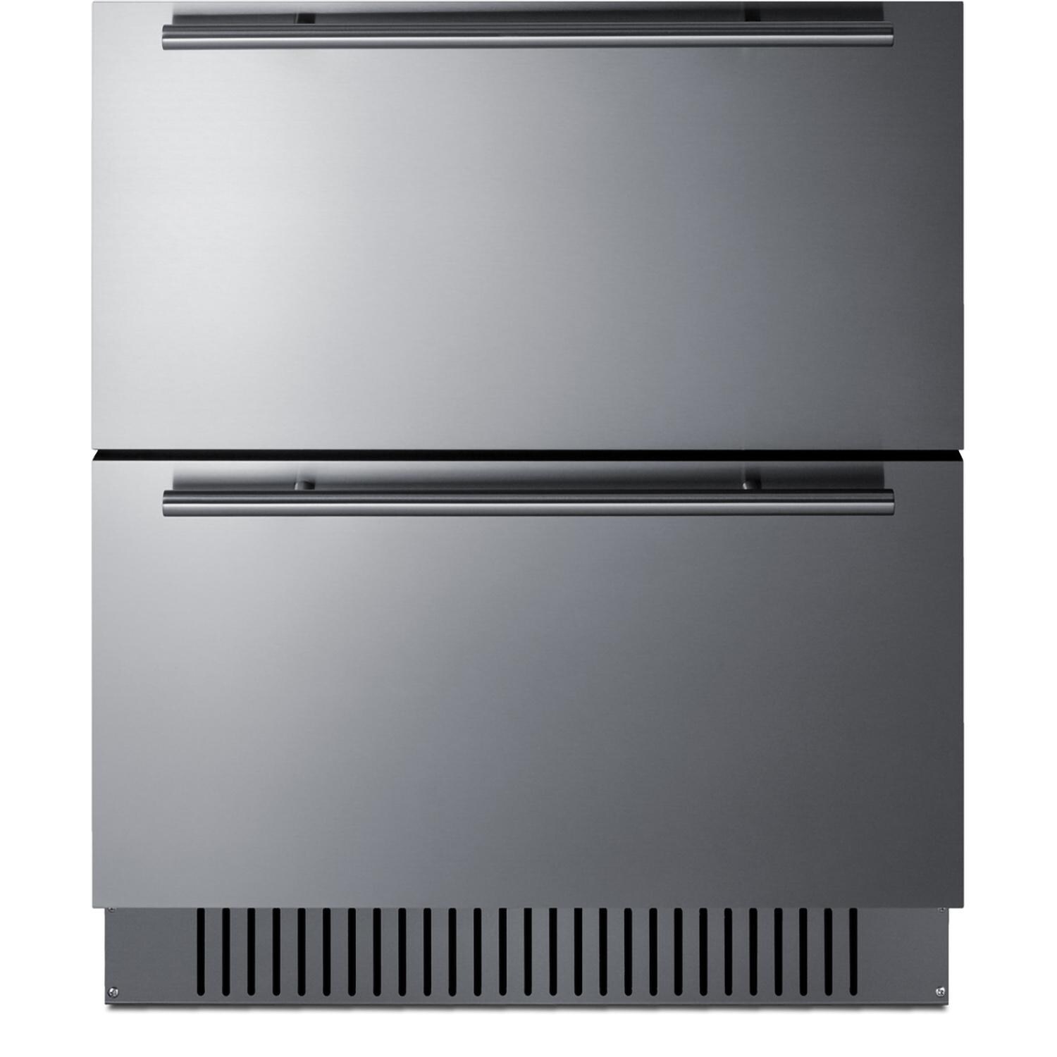 Summit SPR275OS2DADA 27-Inch 4.83 Cu. Ft. 2-Drawer All-Refrigerator - No Panel thumbnail
