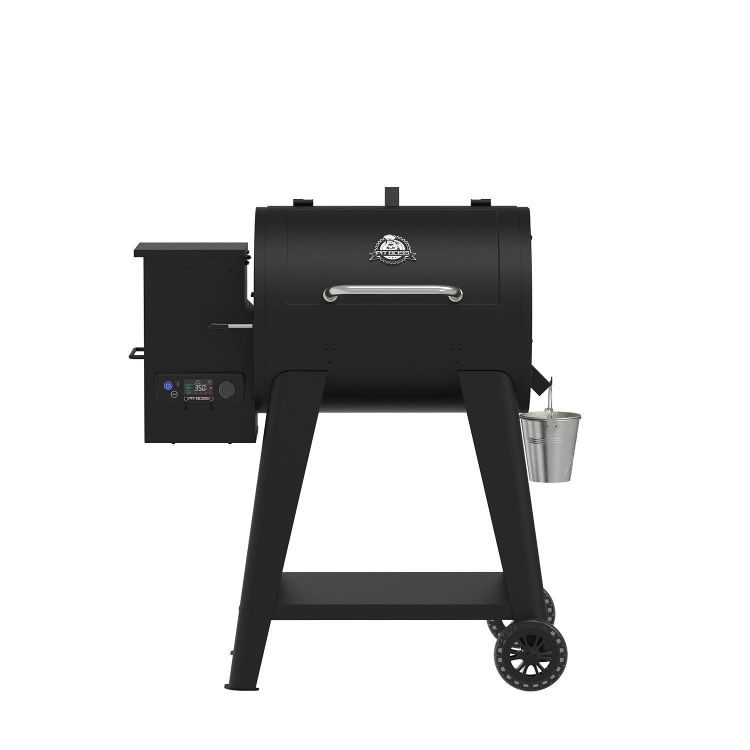 Pit Boss 700FB2 Pellet Grill - Matte Black - Grill - White Background thumbnail