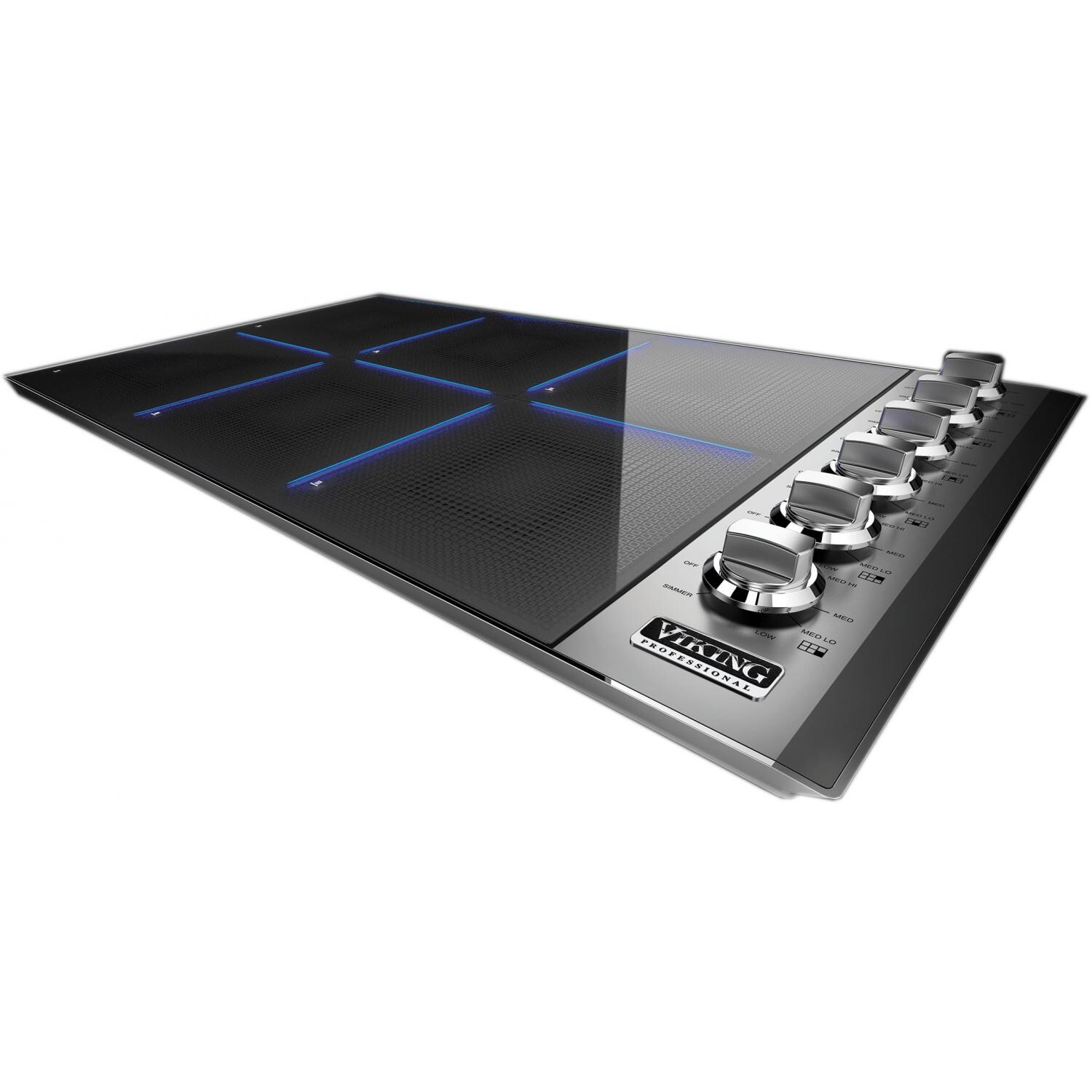Viking Professional 5 Series 36-Inch 6-Burner Induction Cooktop - Stainless Steel - VIC5366BST thumbnail