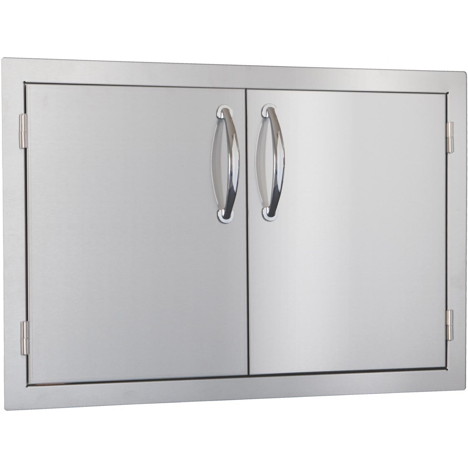 Summerset 33-Inch Stainless Steel Flush Mount Double Access Door - SSDD-33