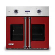 Viking Professional 7 Series 30-Inch Built-In Electric French Door Convection Oven - Apple Red - VSOF7301AR image