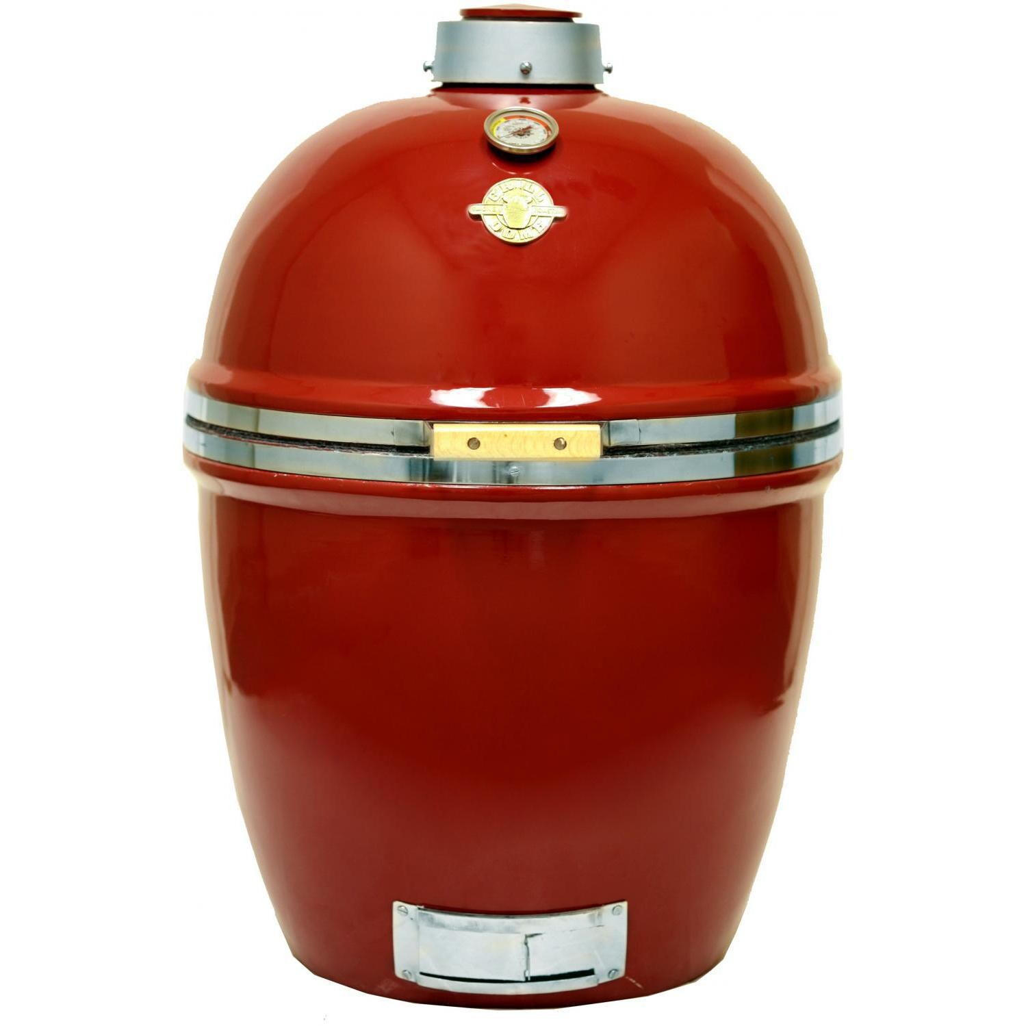 Grill Dome Infinity Series Large Kamado Grill Red BBQGuys
