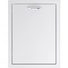 Summerset 24-Inch Roll-Out Stainless Steel Double Trash / Recycling Bin - SSTD2-20