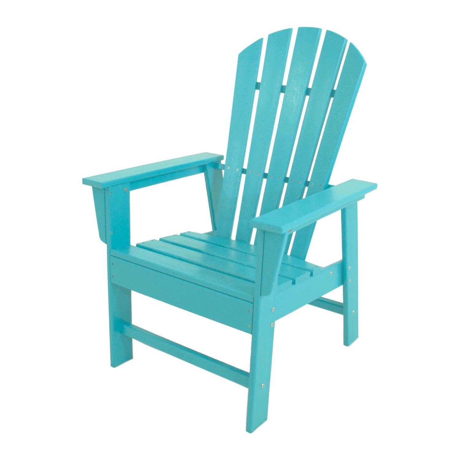 POLYWOOD South Beach Aruba Recycled Plastic Wood Patio Adirondack