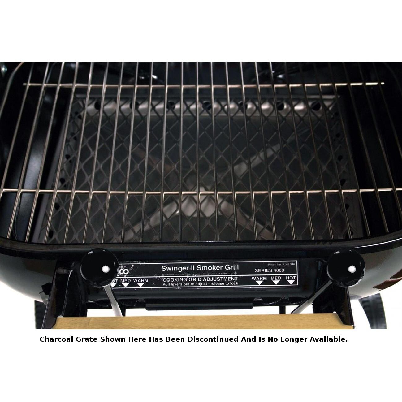 Nickel-Plated Cooking Grid (Previous Charcoal Grate Model Shown) thumbnail