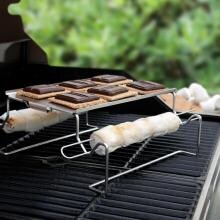 11 X 10-Inch Folding Stainless Steel Smores Grilling Set