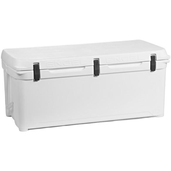 Engel 123-Quart DeepBlue Roto-Molded High-Performance Cooler - Left View thumbnail