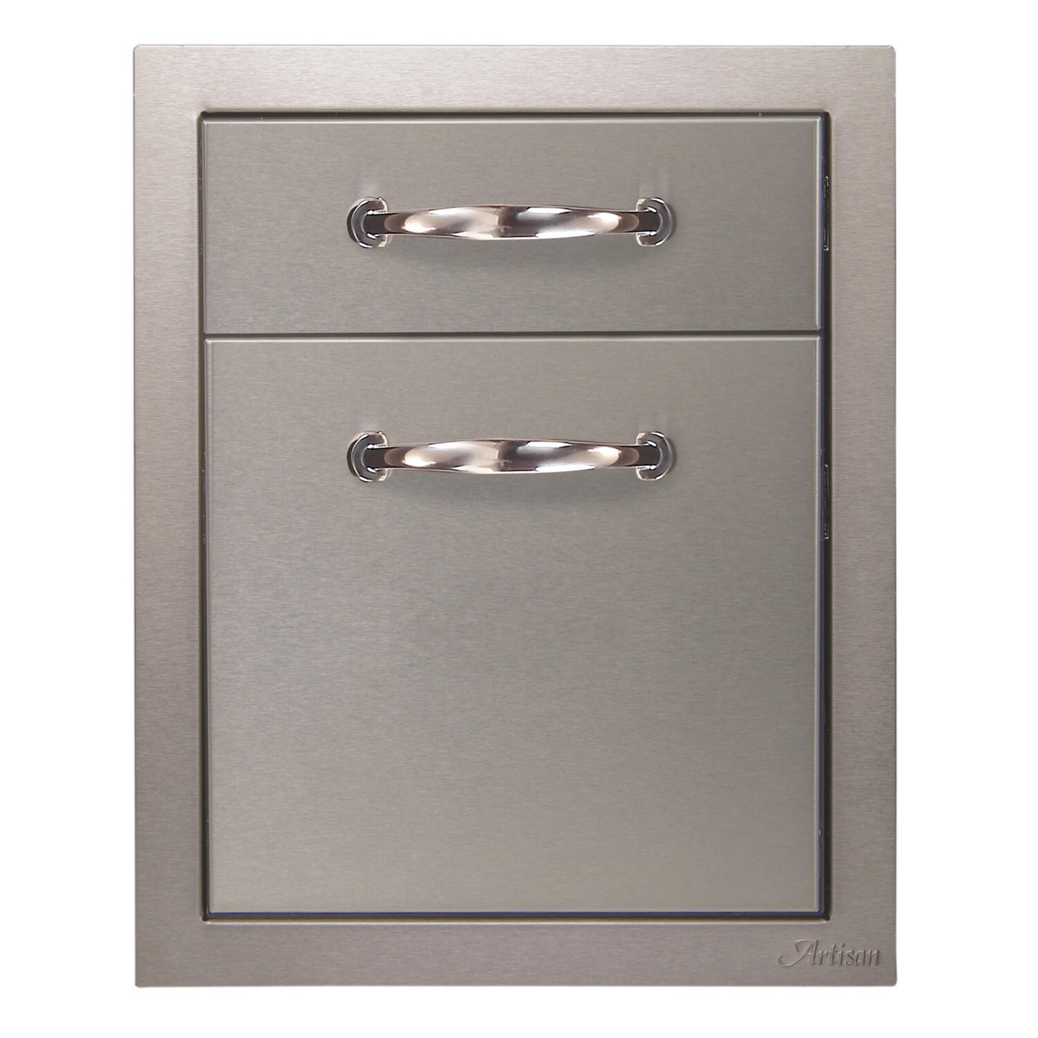 Artisan 17-Inch Soft-Close Double Access Drawer - ARTP-2DR-17SC