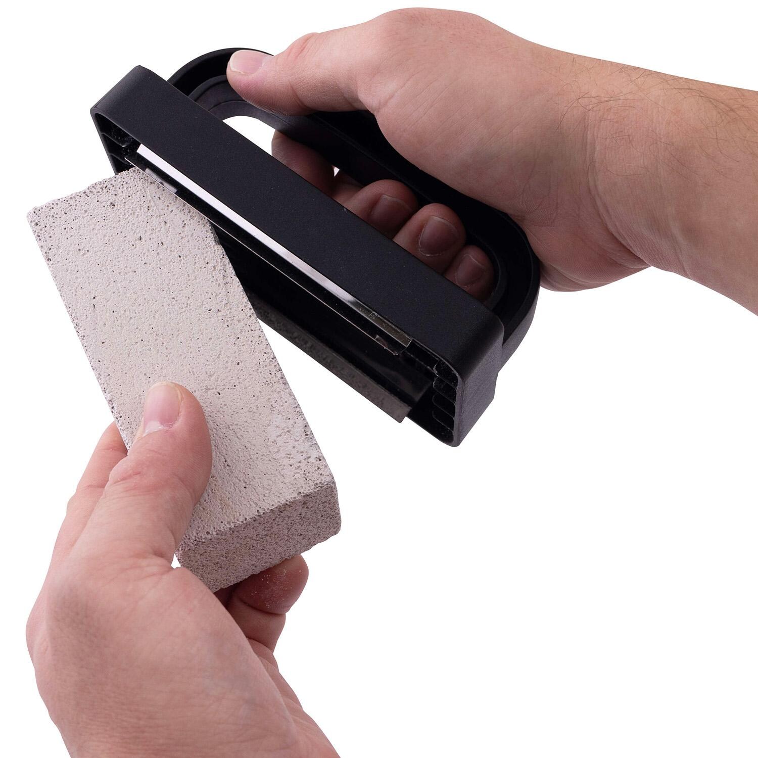 GrillPro Griddle Cleaning Kit - 8 Pc - 91200 - Attaching Scrubbing Stone - White Background thumbnail