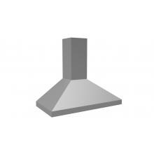 Vent-A-Hood 48-Inch 600 CFM Euroline Series Wall Mount Range Hood - Stainless Steel - PDH14-248 SS image
