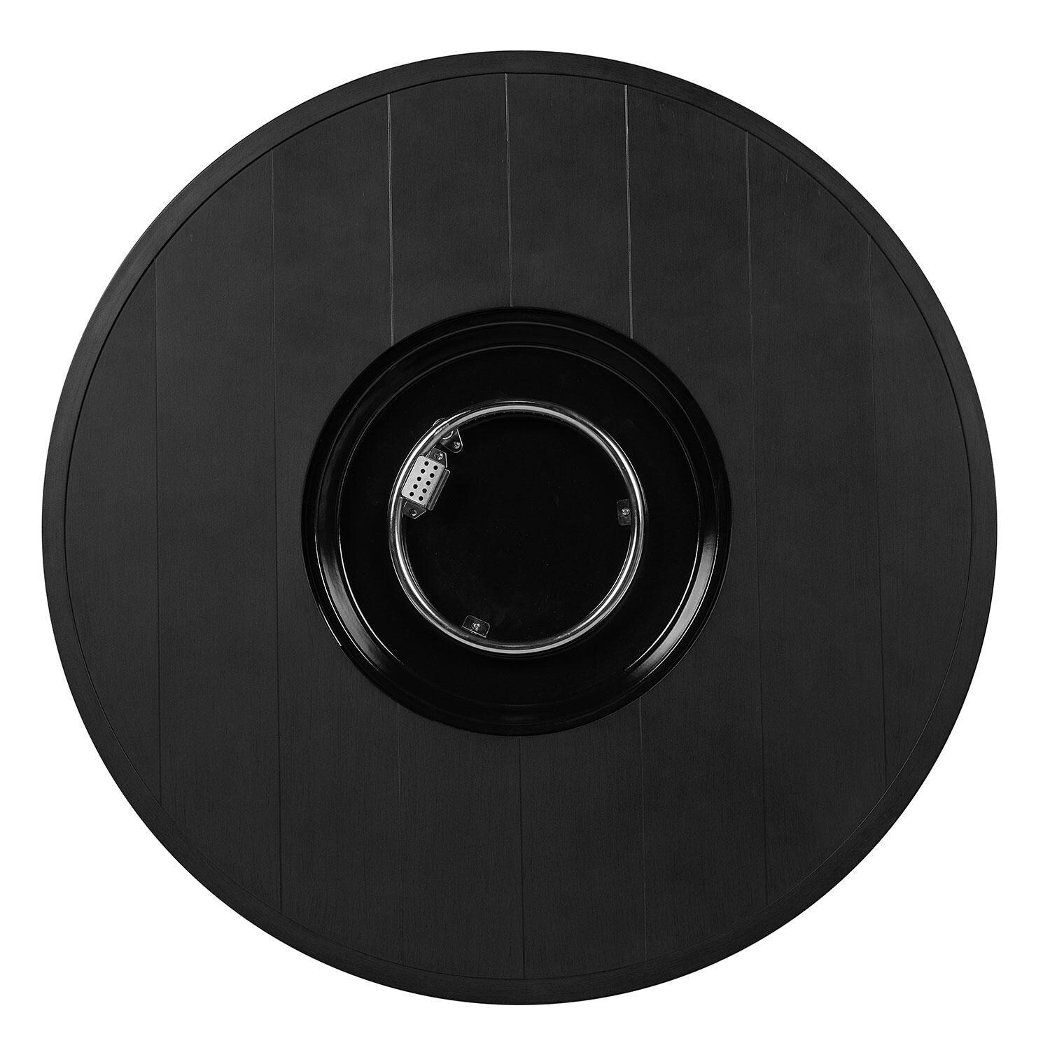 Westlook 44-in Round Metal Propane Fire Table in Black by Lakeview Outdoor Designs - Burner - Detail thumbnail