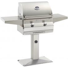 Fire Magic Choice C430i 24-Inch Natural Gas Grill On Patio Post - C430s-1T1N-P6 image