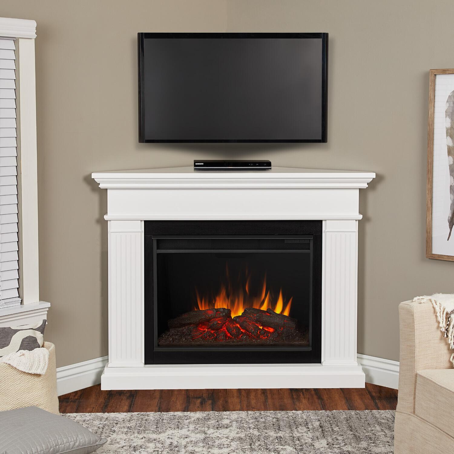 Real Flame Fireplace Mantel Packages