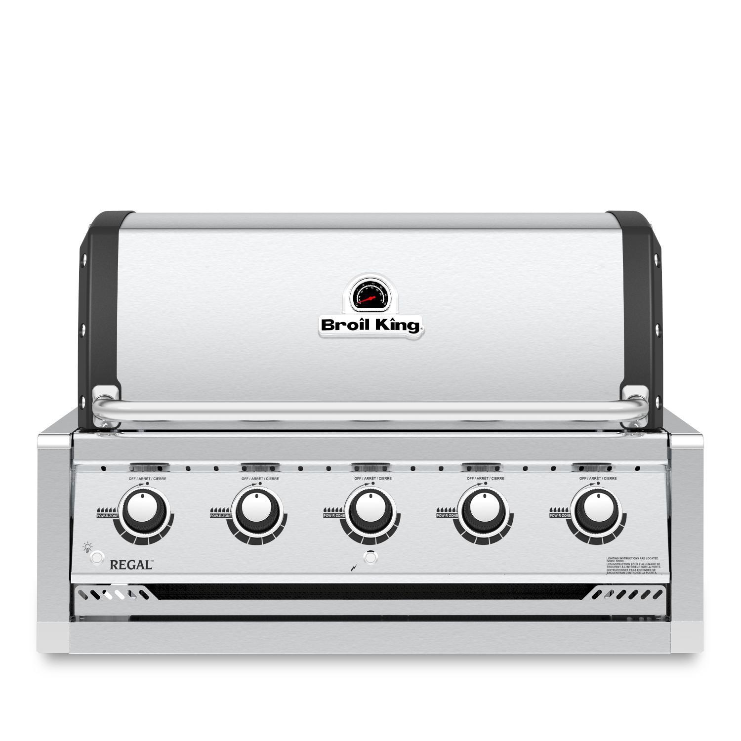 Broil King Regal S520 5-Burner Built-In Natural Gas Grill - Stainless Steel - 886717
