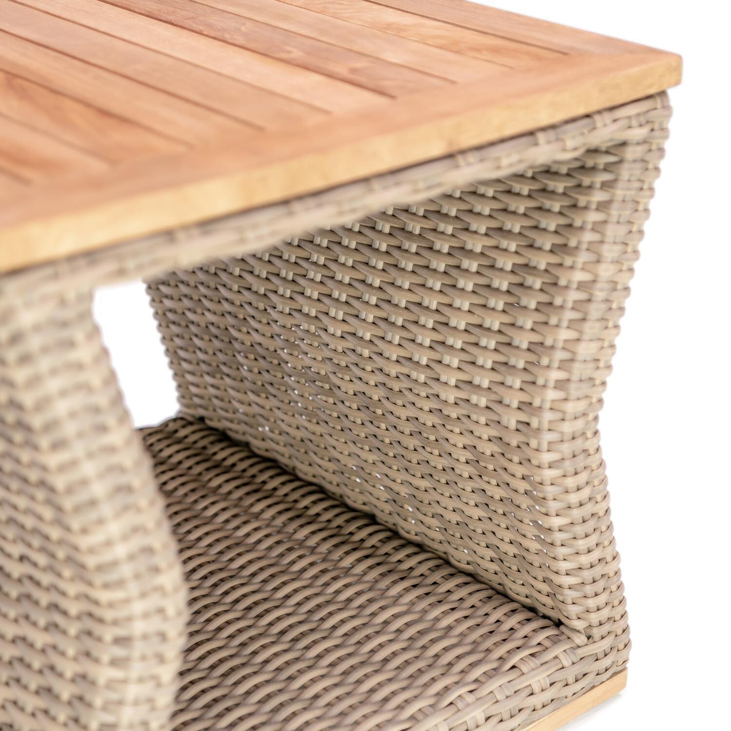 Teak + Table Havana Square Side Table - Detail thumbnail