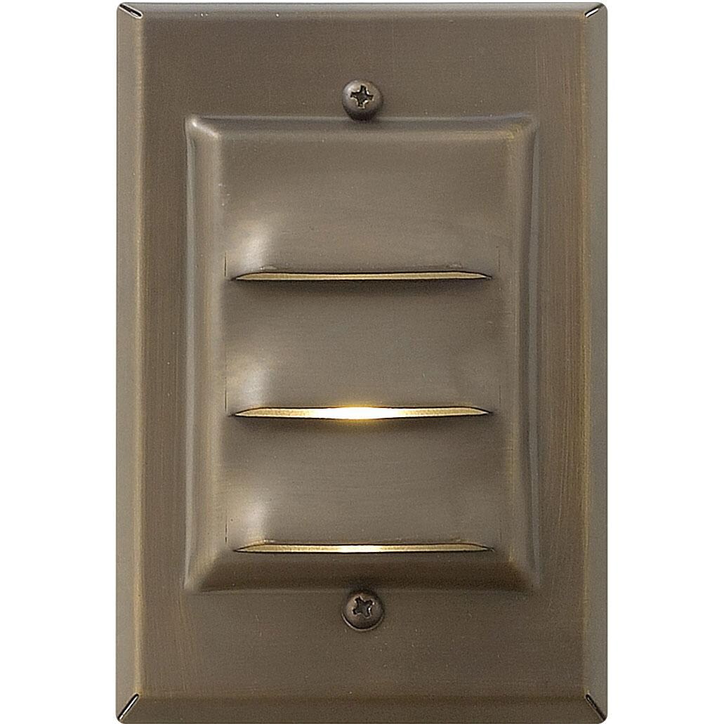 Hinkley Lighting Hardy Island One Light 5-Inch LED Outdoor Deck Light - Matte Bronze - 1542MZ-LED