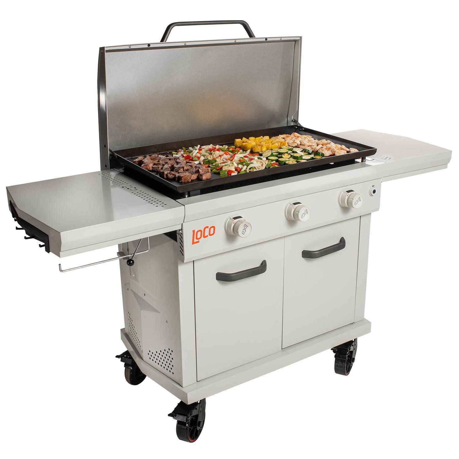 LoCo LCG3ST3C36 36-Inch 3 Burner Liquid Propane Griddle with SmartTemp Knobs - Delicious Food thumbnail