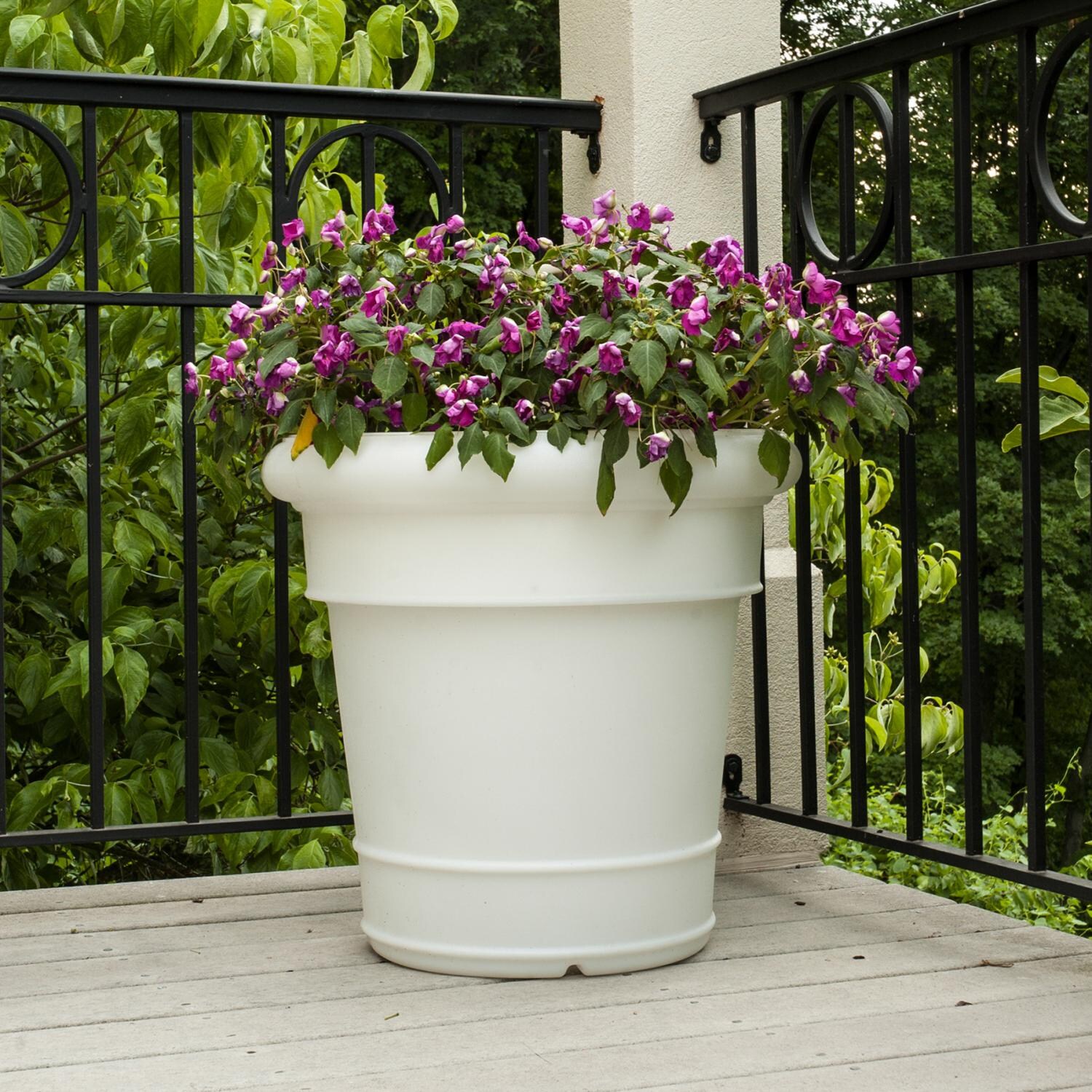 Patio Living Concepts GardenGlo Electric Light Up Planter - Shown in Daytime thumbnail