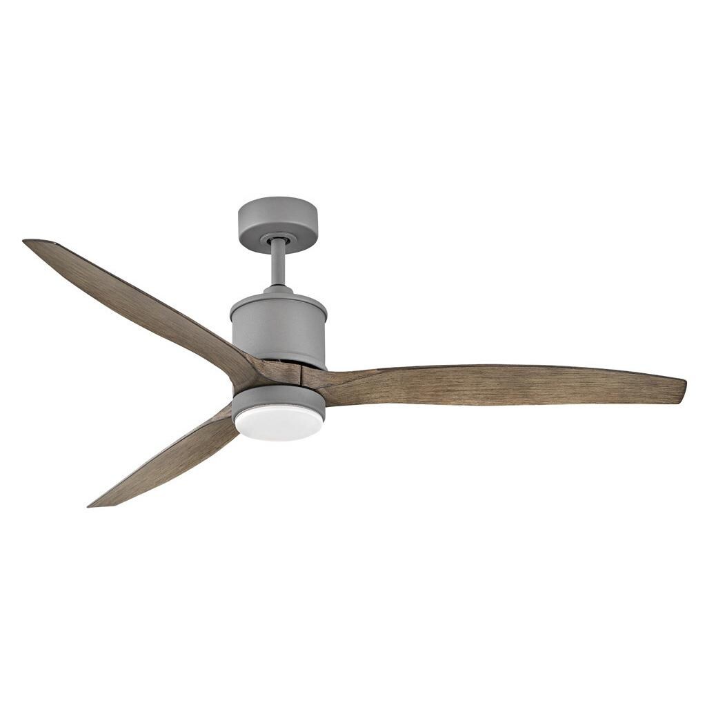 Hinkley Lighting Hover 60-Inch LED Indoor / Outdoor Ceiling Fan - Graphite - 900760FGT-LWD