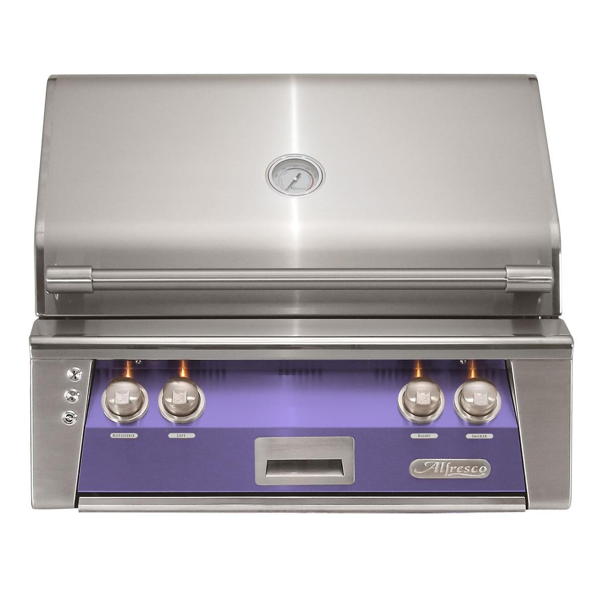 Alfresco Grills ALXE-30SZ-LP-S4005 Alfresco ALXE 30-Inch Built-In Propane Grill With Sear Zone And Rotisserie in Blue Lilac thumbnail