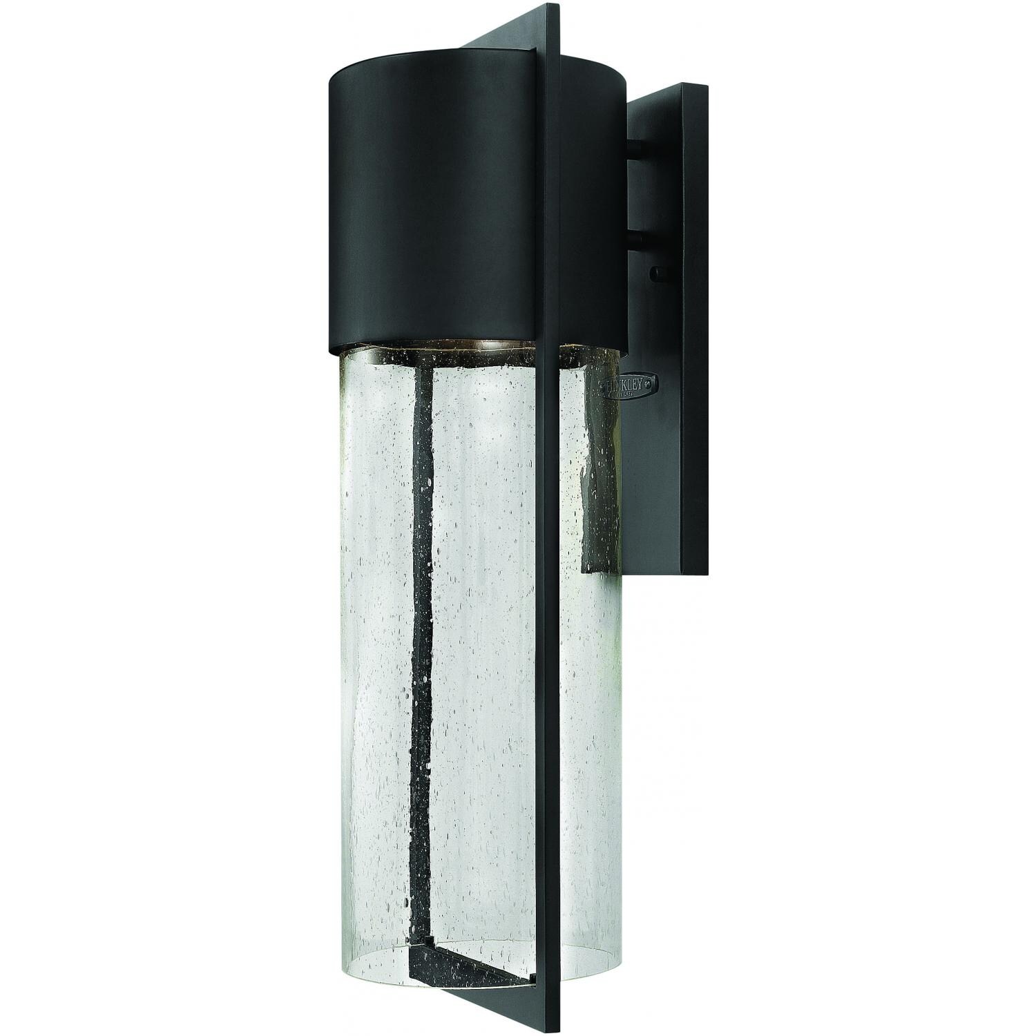 Hinkley Lighting Shelter 1325BK-LED 15W One Light LED Outdoor Wall Lantern - Black thumbnail