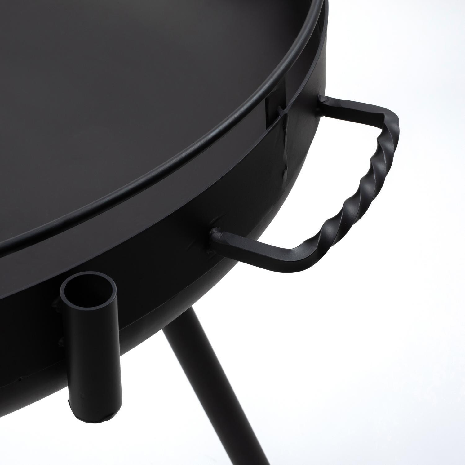 Barebones Living CKW-450 Cowboy 30-Inch Fire Pit Grill - Grill Handle - Detail thumbnail