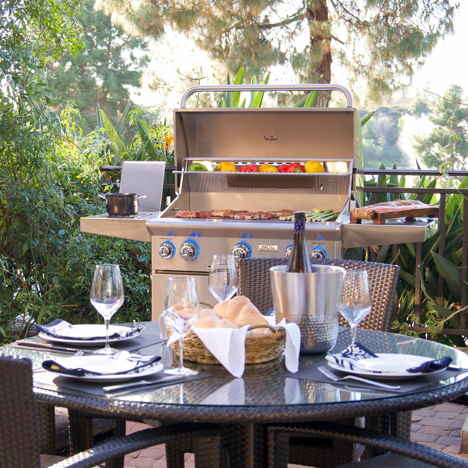 American Outdoor Grill 30-Inch 3-Burner Gas Grill - Lifestyle thumbnail